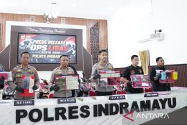 Polres Indramayu meringkus 24 tersangka hasil Operasi Libas Lodaya