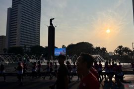 12 Ribu pelari semarakkan Merdeka Run 2026, F-16 buka langit Jakarta