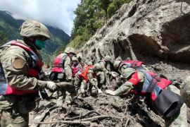 Korban tewas akibat banjir dan longsor di Nepal capai 623 orang