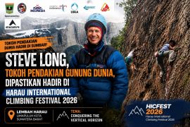 Steve Long, Tokoh Pendakian Gunung Dunia, Dipastikan Hadir di Harau International Climbing Festival 2026