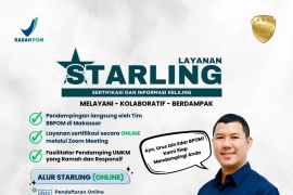 BBPOM Makassar punya Starlink dorong UMKM naik kelas