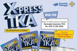 Penerbit Erlangga Luncurkan Buku seri X-Press TKA SMA/MA Guna Persiapan Siswa Hadapi Asesmen 2026