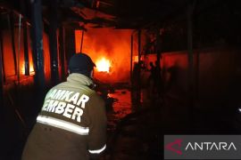 Kantor Taman Nasional Meru Betiri di Jember terbakar