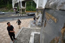 Monumen banjir bandang di Padang Panjang