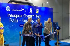 Bandara Mutiara layani penerbangan perdana rute Palu-Guangzhou