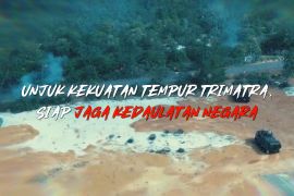 Unjuk kekuatan tempur trimatra, siap jaga kedaulatan negara