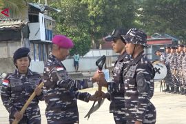 Program serbuan teritorial TNI AL Jayapura sasar infrastruktur