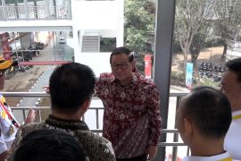 Pramono tinjau kesiapan LRT Velodrome-Manggarai