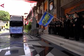 Polda Bali kirim 5 truk bantuan untuk korban gempa NTT