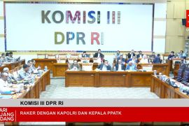 Komisi III DPR setujui pergeseran dan penambahan anggaran Polri