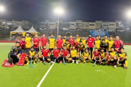 Pelatih klaim performa timnas hoki lapangan Indonesia meningkat