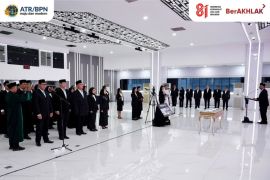 Lantik 1.361 pejabat ATR/BPN, Sekjen: Amanah baru untuk jadi motor penggerak perubahan