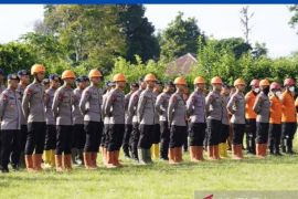 Aparat siagakan 4 posko hadapi erupsi Gunung Sinabung