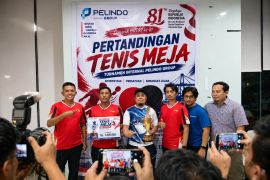 BNCT sabet juara II pertandingan tenis meja Pelindo Group