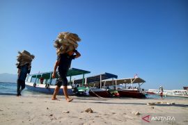 BPS NTB mencatat lonjakan arus barang masuk via laut Juli 2026