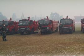 Presiden bantu Kodam mobil damkar dan ekskavator tangani karhutla