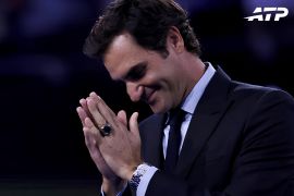 Federer terima cincin Hall of Fame di US Open