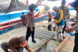 Polrestas Pati gencarkan sosialisasi kewaspadaan terhadap kebakaran kapal