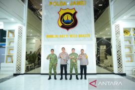 Pangdam XX/TIB kunjungi Kapolda bahas perkembangan Kamtibmas di Jambi