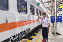 Operasional kereta api di Sumut tetap normal pasca erupsi Sinabung