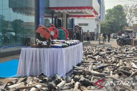 Polres Cimahi tindak 5.770 knalpot tidak sesuai spesifikasi