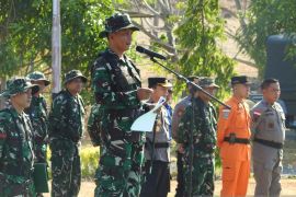 Kodim 1314 Gorontalo Utara apel gelar pasukan antisipasi Karhutla