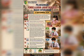 Disdik Palangka Raya Perpanjang PJJ mulai 4 September 2026