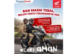 Honda Babel ingatkan pentingnya cek tekanan ban sebelum berkendara