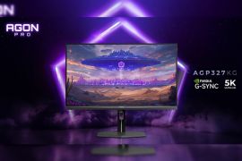 The Pinnacle of Clarity: AGON by AOC Unveils World's First 5K NVIDIA G-SYNC&reg; Pulsar Gaming Monitor