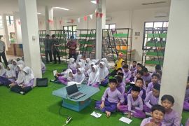 Pustaka Ceria Bogor tidak hanya tempat membaca tetapi jadi ruang rekreasi ramah anak
