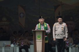 Kapolri: Pramuka PUI ikut andil dan berperan bangun karakter kebangsaan generasi muda