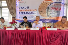 Pimpinan Ombudsman awasi distribusi pupuk subsidi di Bangka