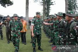 Pangdam I/BB pastikan 1.279 Personel siaga tangani Erupsi Sinabung