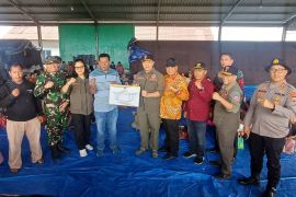 BNPB Salurkan DSP Rp322,8 Juta untuk pengungsi Erupsi Sinabung