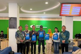 BPJamsostek Pontianak bagikan paket kesehatan di Harplenas 2026