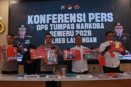 Polres Lamongan sita 32,18 gram sabu selama Ops Tumpas Semeru