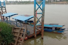 Kementerian PU pantau debit Sungai Mahakam yang surut akibat kemarau