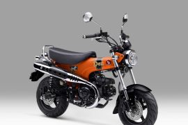 Honda ST125 Dax tampil makin ikonik dengan warna baru