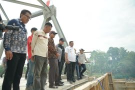 Jembatan Salujambu senilai Rp12 M hampir rampung