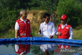 PMI bangun instalasi pengolah air danau jadi siap minum