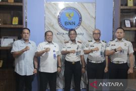 Perkuat sinergi, Kalapas Kelas IIA Pekanbaru jalin koordinasi dengan BNN dan Pengadilan Negeri