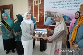 Perkuat pencegahan stunting, program PMT digelar di Dumai Barat