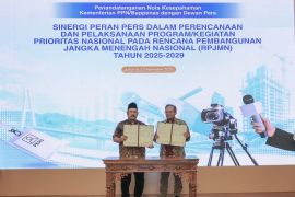 Bappenas dan Dewan Pers bersinergi mengkuatkan ekosistem media massa