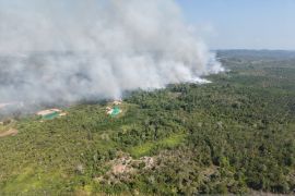 TNI AU kerahkan helikopter Caracal tangani karhutla dekat IKN