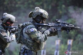 Indonesian marines conduct shooting drill with US, Japan, South Korea