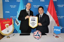 Erick sebut dukungan FIFA Forward perkuat fondasi sepak bola Indonesia