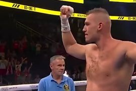 Tinju Kelas Berat - Damian Knyba hajar mantan juara dunia Andy Ruiz