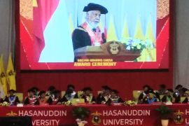 Xanana Gusmo terima doktor kehormatan dari Unhas