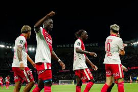AS Monaco sukses atasi tuan rumah PSG 2-1, Lyon bekuk Auxerre
