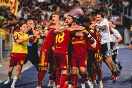 Gol larut antarkan AS Roma menang dramatis 2-1 atas Atalanta